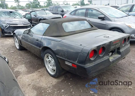 1990 Chevrolet Corvette из США, поврежденный, VIN 1G1YY3385L5104045